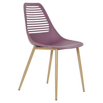 SILLA PP METAL 445X55X84 MATE MAGENTA MB185154