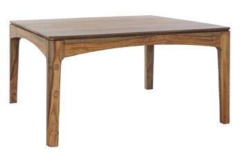 TABLE BASSE EN PAIN 90X90X47 NATUREL MB185345 1