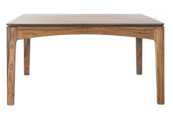 TABLE BASSE EN PAIN 90X90X47 NATUREL MB185345 5