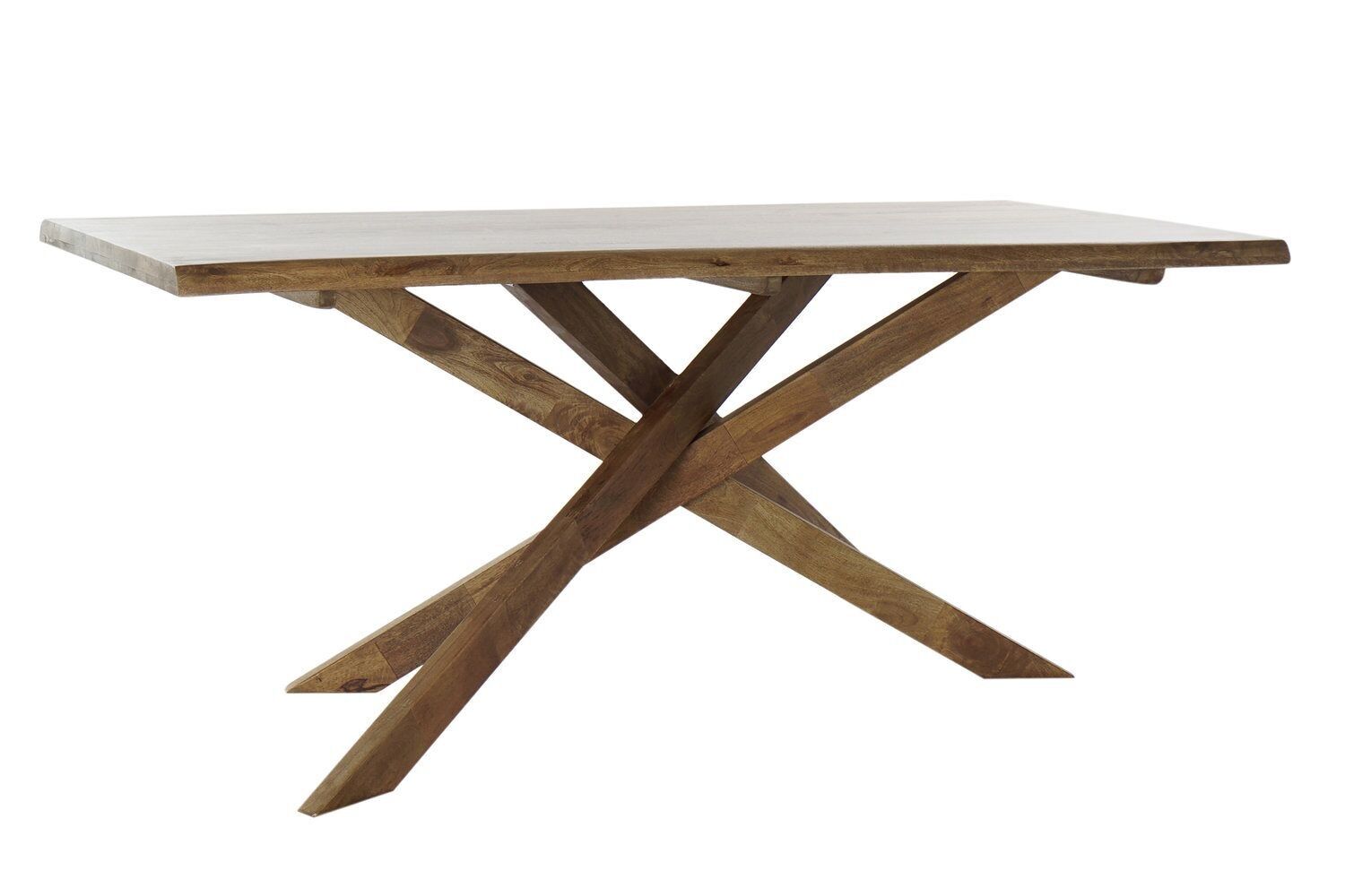 NATURAL WALNUT DINING TABLE 180X86X76 MB186100