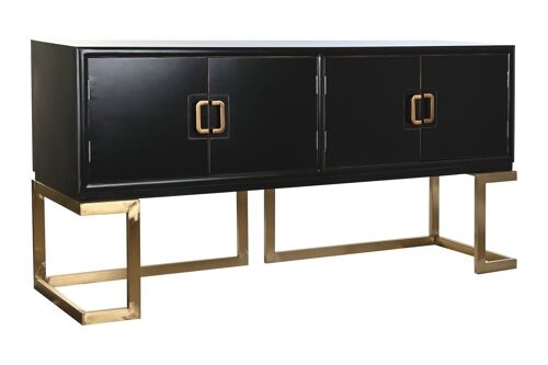 BUFFET ALAMO METAL 180X50X90 NEGRO MB189008