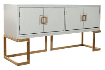 BUFFET ALAMO METAL 178X50X90 BLANC MB189011 1