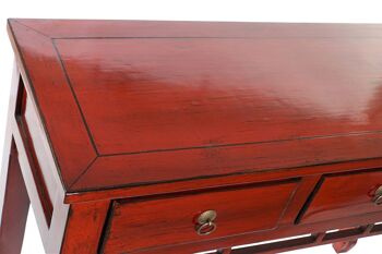 CONSOLE ORME METAL 113X38X83 ROUGE MB189040 3