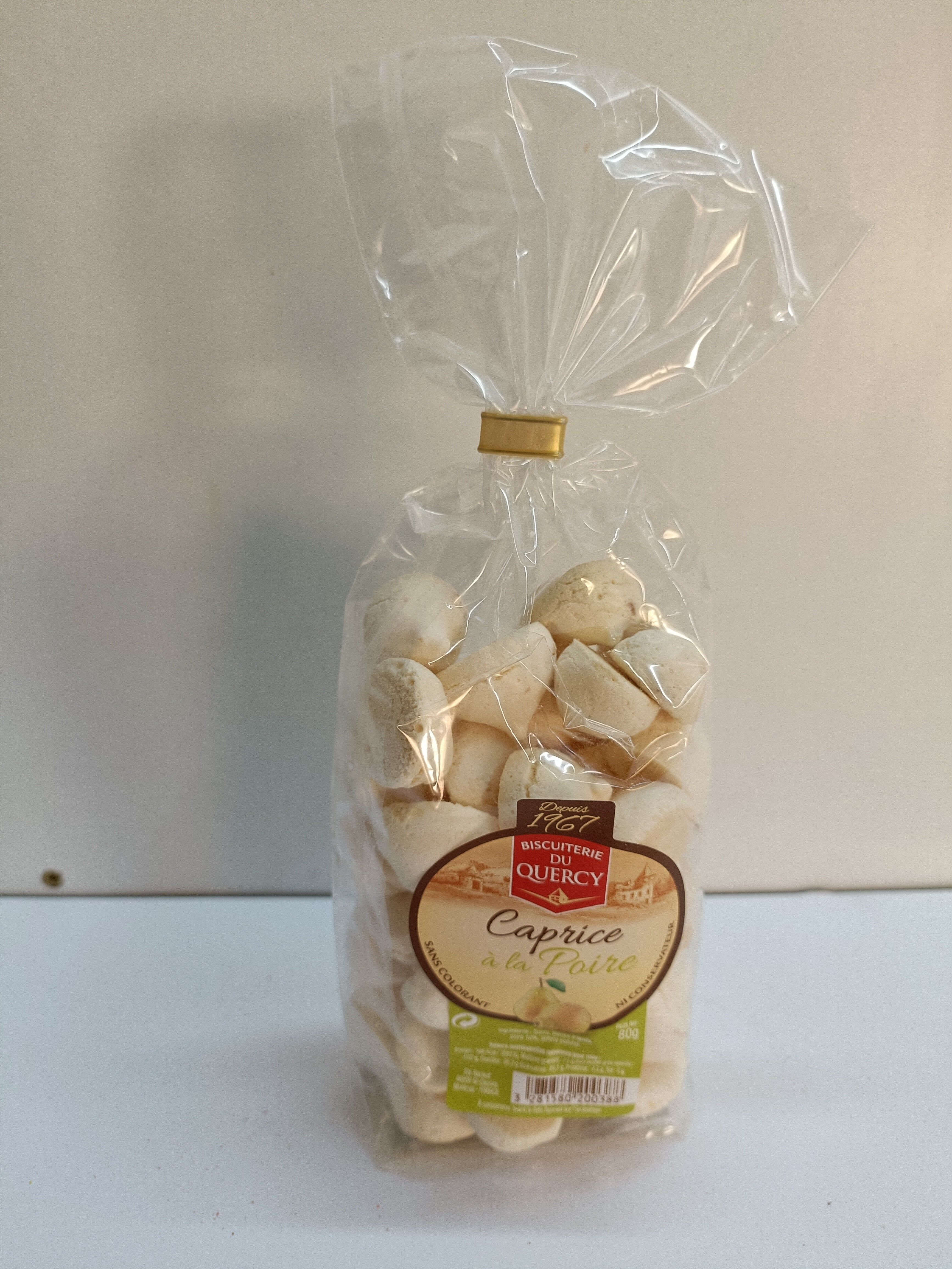 CAPRICHO DE PERA Caja de 12 sobres de 80g