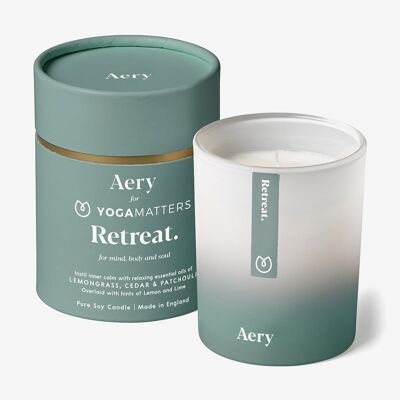 Aery for Yogamatters Retreat Soy Wax Candle