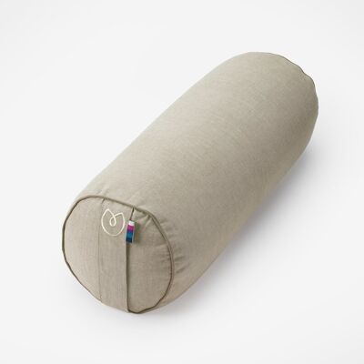 Yogamatters Organic Cotton Buckwheat Bolster - Kelp