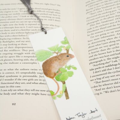 Harvest Mouse Bookmark , 5cm x 16.8cm