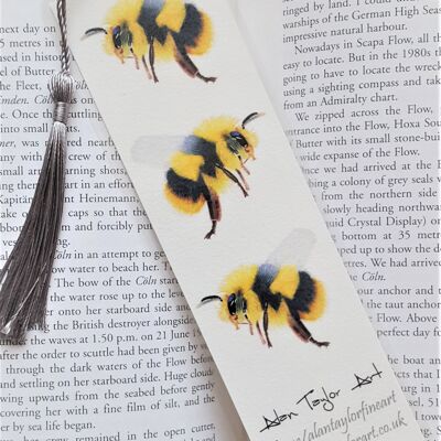 Bee Bookmark , 5cm x 16.8cm