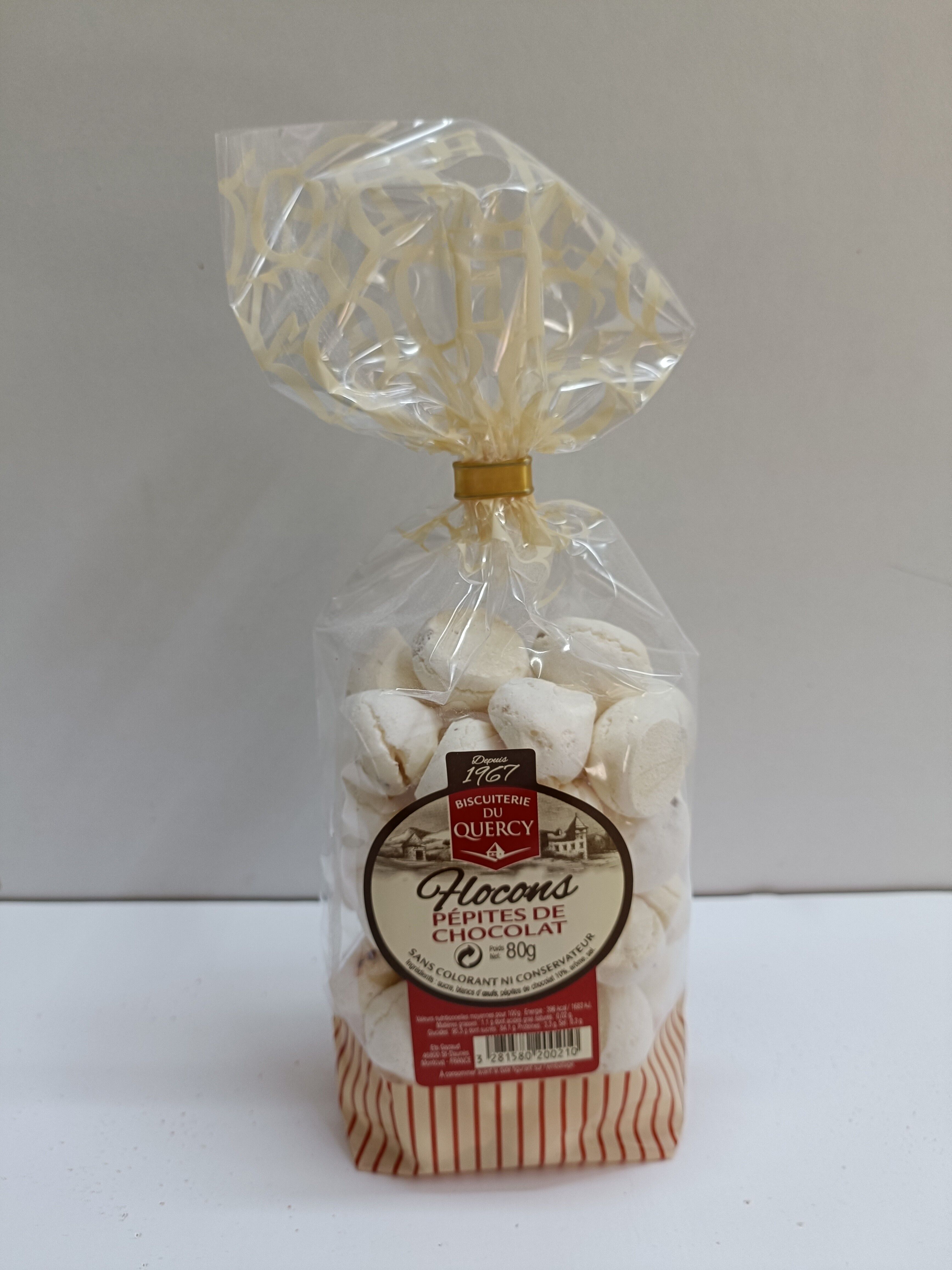 COPOS DE CHOCOLATE CON CHISPAS Caja de 12 bolsas x 80g