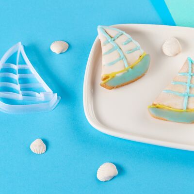 Cookie Cutter - Marine Biology - Sailboat - PLA
