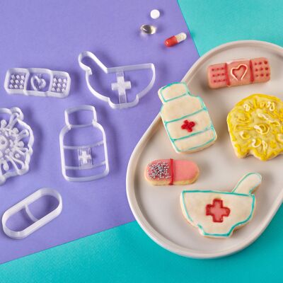 Cookie Cutters - Pharmacy - Set