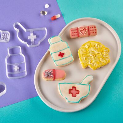 Cookie Cutters - Pharmacy - Set