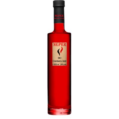 ORGANIC cranberry liqueur 500ml