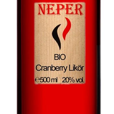 ORGANIC cranberry liqueur 200ml