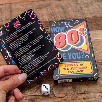 How 80's Are You? 1980s Trivia Cards