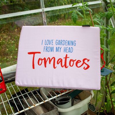 Oreiller de jardinage pour les genoux - Head Tomatoes