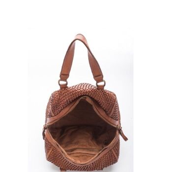 Sac Melon Tressé MIRTILLA Beige 4