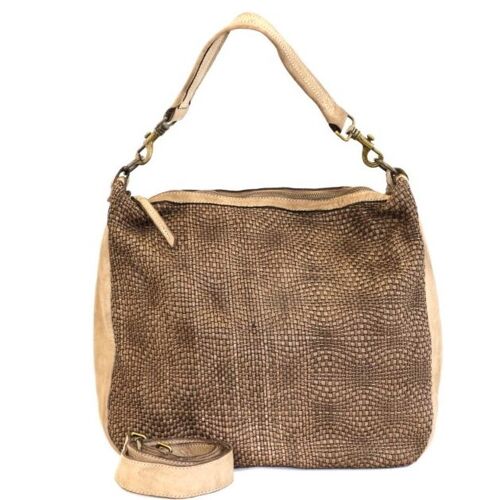 MELANIA Shoulder Bag Taupe