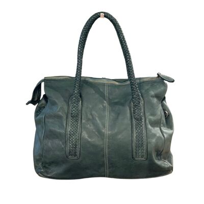 LONDRA Large Hand Bag Forest Green