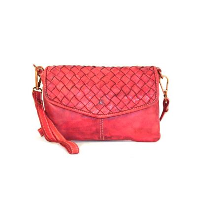 SELENE Wristlet Bag Red