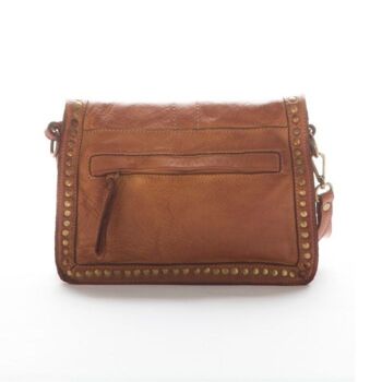 SILVIA Sac Messenger Marron Foncé 4