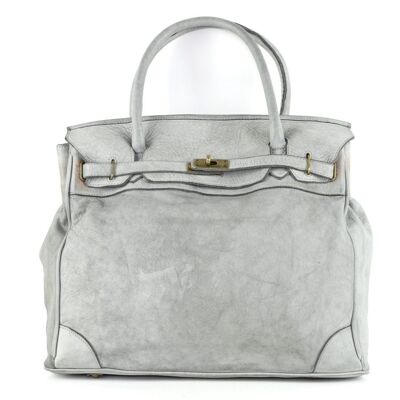 ALICIA Structured Bag Light Grey
