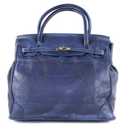 Strukturierte Tasche ALICIA Navy