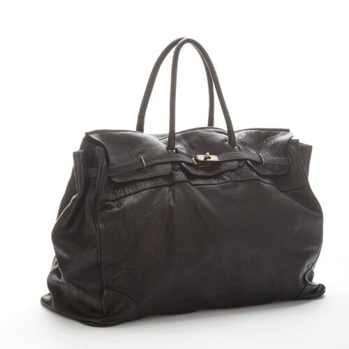 ALICE Large Tote-shaped Luggage Bag Black