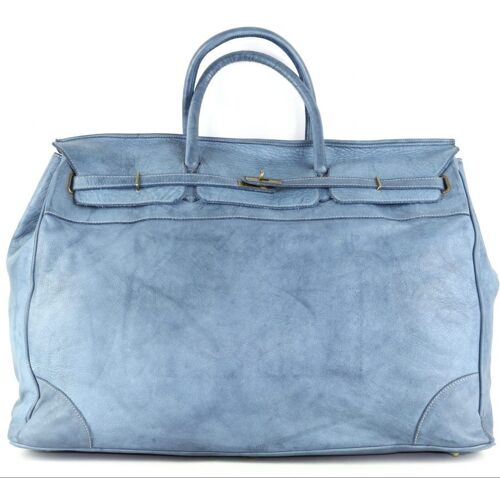 ALICE Large Tote-shaped Luggage Bag Denim