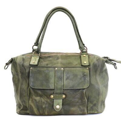 ADELE Satchel Style Bag Army