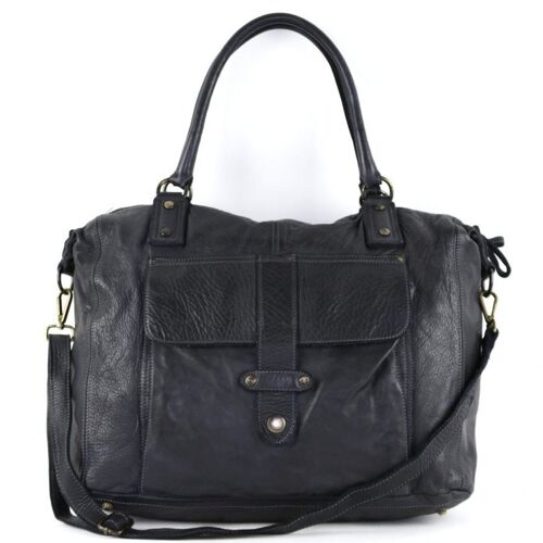 ADELE Satchel Style Bag Black