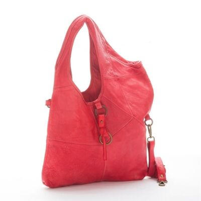 STEFANIA Sac Bandoulière Asymétrique Rouge