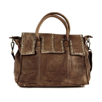 ANITA Hand Bag Dark Brown