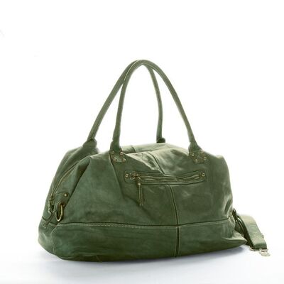 FIONA Large Duffle Weekender Travel Bag Army Green