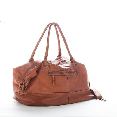 FIONA Large Duffle Weekender Reisetasche Terrakotta