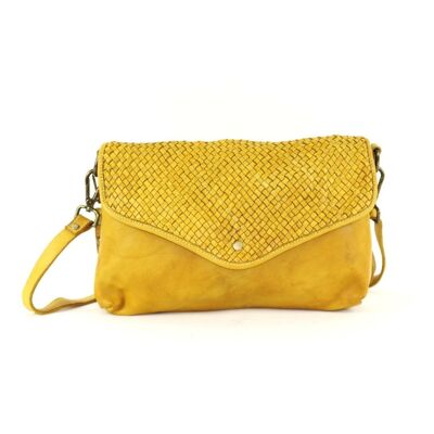 Bolso Clutch Sobre LAVINIA Mostaza