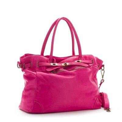 ARIANNA Borsa a Mano Fucsia