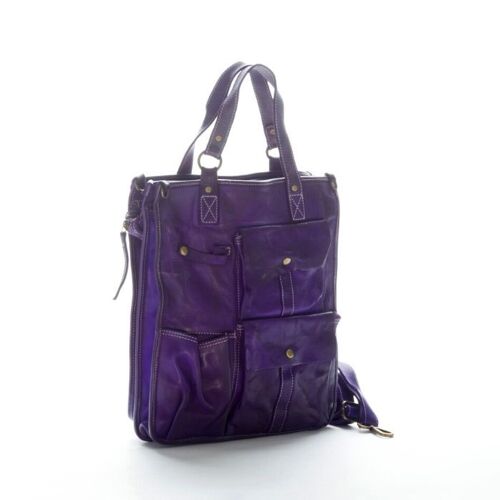 ROBYN Business Bag with Pockets | Purple