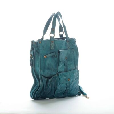 ROBYN Business Bag mit Taschen | Blaugrün