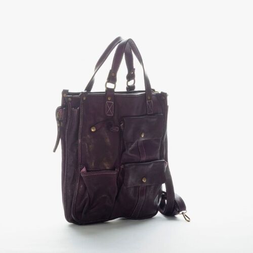 ROBYN Business Bag with Pockets | Wine
