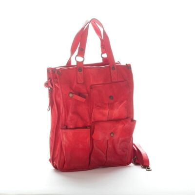 ROBYN Business Bag with Pockets | Red