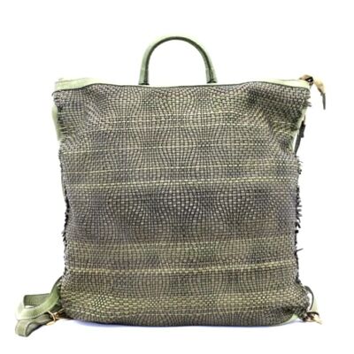 ZAIRA Convertible Rucksack Olive Green