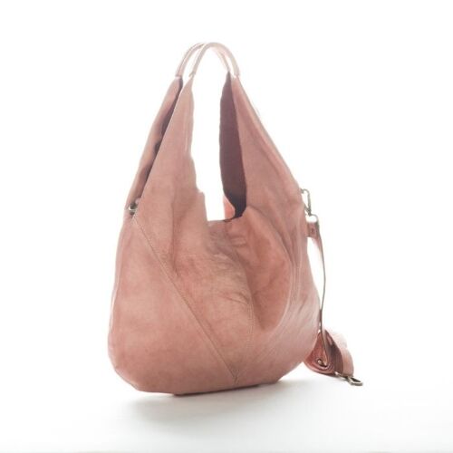 MARISA Hobo Shoulder Bag Blush