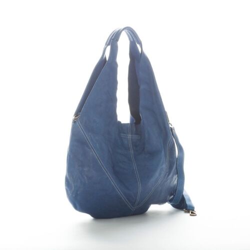 MARISA Hobo Shoulder Bag Blue