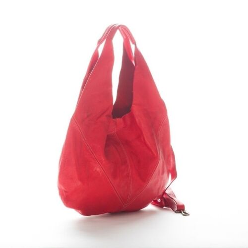 MARISA Hobo Shoulder Bag Red