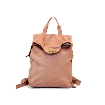 Mochila AURORA con candado Blush