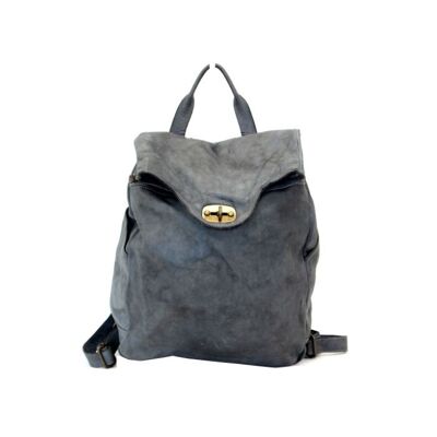 AURORA Backpack with Lock Dark Grey