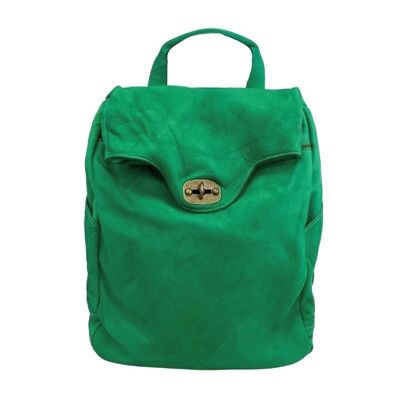 AURORA Backpack with Lock Emerald