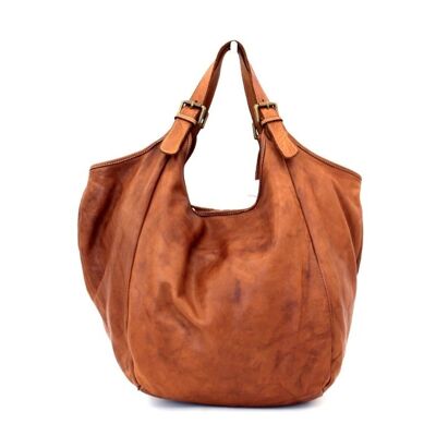 MATILDE Slouchy Hobo Bag Marron