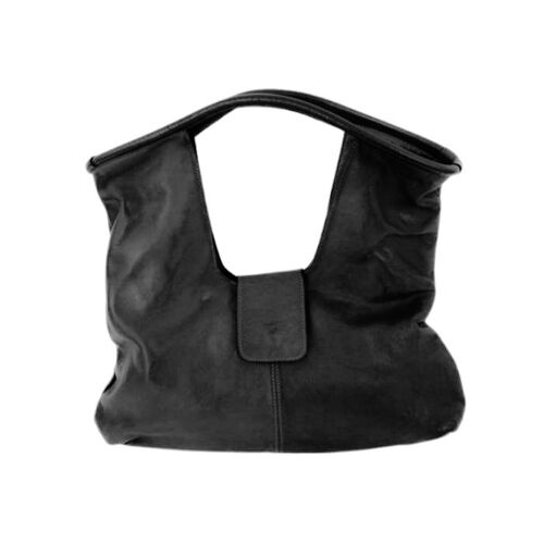 ALESSIA Square Shoulder Bag Black